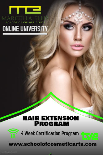 SUNDAY HAIR EXTENSION PROGRAM ONLINE-10 STUDENTS ONLY